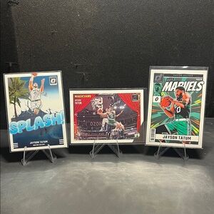 Jayson Tatum Donruss Basketball Trading Card Lot Boston Celtics